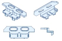 Scheda Scivolo Profilo Maniglia per Box Doccia in PVC a Soffietto