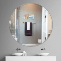 Scheda Specchio tondo senza cornice 80 o 90 cm Design Moderno