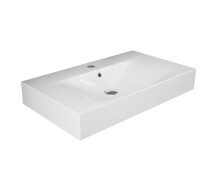 Scheda Lavabo sospeso Des con foro per rubinetto 100 cm