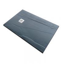 Scheda Piatto doccia in pietra SOLIDSTONE alto 2,8 cm - Ardesia Grafite RAL 7016