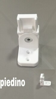 Scheda Coppia piedini di blocco guide tenda 3000 con guide laterali