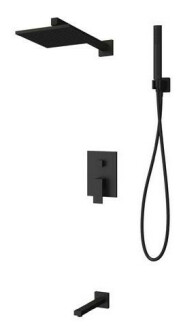 Scheda Kit doccia completo con monocomando a due vie soffione e doccino Delos Cromo