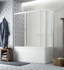 Scheda Box Sopravasca 2 Lati - Fisso + Apertura scorrevole laterale in acrilico 2.2 mm  Reversibile