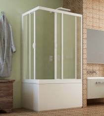 Scheda Box Sopravasca Apertura angolare scorrevole in acrilico 2.2 mm - Reversibile