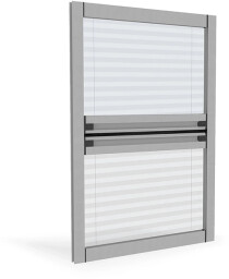Scheda Zanzariera Mini Plisse verticale  Night&Day (ingombro 18mm)