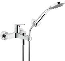 Scheda Miscelatore Monocomando Esterno con Set Doccia BLUES di Nobili