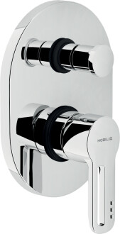 Scheda Miscelatore Doccia Monocomando a 2 Vie da Incasso NEW ROAD di Nobili