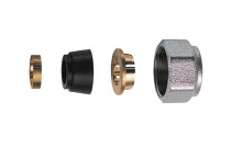 Scheda Kit di Tenuta in Gomma a Compressione per Tubo Rame in 4 pz