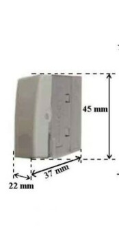 Scheda Pulsante di movimentazione ad impulso Gewiss - BIANCO