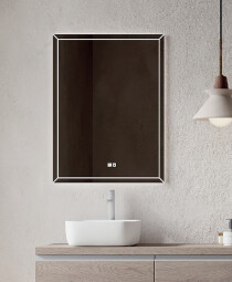 Scheda Specchio Retroilluminato con Cornice Luminosa Modello Selion