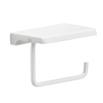 Scheda Gedy Portarotolo Coperto con Piano D'appoggio Bianco