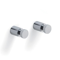 Scheda Gedy Appendiabiti 2 Pezzi Tondi Corti Cordelia Cromo