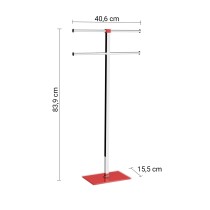 Scheda Gedy Piantana Portasalviette Rainbow Rosso