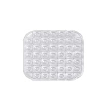 Scheda Gedy Tappeto Antiscivolo Lavello 30x30 cm Stamp Trasparente