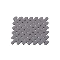 Scheda Gedy Tappeto Antiscivolo Lavello 26x26 cm Bricks Grigio