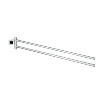 Scheda Grohe Portasalviette Doppio Essentials Cube Cromo - Lunghezza 44 cm
