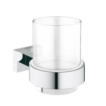 Scheda Grohe Bicchiere con Supporto Essentials Cube Cromo