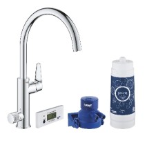Scheda Grohe Miscelatore per Lavello Blue Pure Baucurve con Sistema Filtrante
