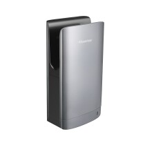 Scheda Asciugamani Elettrico Mod. Zefiro Colore Silver mm 556x296x175