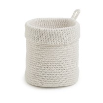 Scheda Gedy Organizer Crochet Malva Bianco