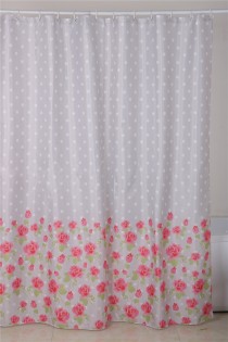 Scheda Gedy Tenda Doccia in Tessuto Ladymary 180x200 cm Grigio/rosa