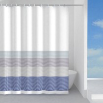 Scheda Gedy Tenda Doccia in Tessuto Jeans 180x200 cm Multicolore