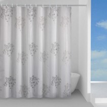 Scheda Gedy Tenda Doccia in Tessuto Parfume 180x200 cm Bianco/nero