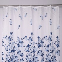 Scheda Gedy Tenda Doccia in Tessuto Lulet 120x200 cm Bianco-blu