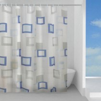 Scheda Gedy Tenda Doccia in Peva F 180x200 cm Azzurro/grigio