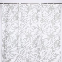 Scheda Gedy Tenda Doccia in Peva Palme 180x200 cm Bianco-grigio