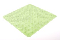 Scheda Gedy Tappeto Antiscivolo Doccia 53x53 cm Solid Verde Trasparente