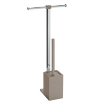 Scheda Gedy Piantana Portarotolo e Portascopino Rainbow Tortora Chiaro