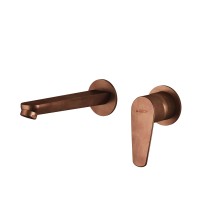 Scheda Gedy Miscelatore Lavabo da Muro Como Oro Rosa