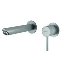 Scheda Gedy Miscelatore Lavabo da Muro Garda Gun Metal