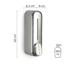 Scheda Gedy Distributore di Sapone.gel Igienizzante Mullet 350 ml Cromo