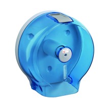 Scheda Gedy Distributore per Rotoli di Carta Igienica Max 22 cm Azzurro