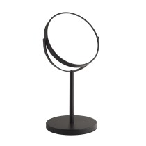 Scheda Gedy Specchio Ingranditore 5x Bifacciale Anna Nero Matt