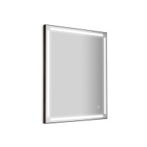 Scheda Gedy Specchio Reversibile con Led 60x80 cm Paul Nero Matt