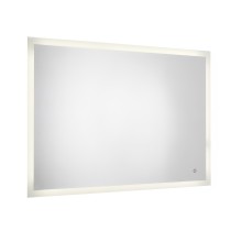Scheda Gedy Specchio Filo con Led e Bordo Sabbiato 100x70 cm Pierre