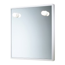 Scheda Gedy Specchio 55x60 cm con Luci Junior Bianco