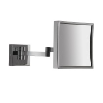 Scheda Gedy Specchio Ingranditore Quadrato 5x Maya Cromo