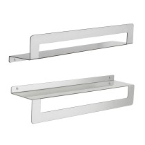 Scheda Gedy Portaoggetti Doccia.mensola Portasciugamani 50 cm Cleo Spazzolato