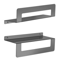 Scheda Gedy Portaoggetti Doccia.mensola Portasciugamani 30 cm Cleo Gun Metal