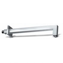 Scheda Braccio doccia quadro senza soffione in ottone pesante 40 CM