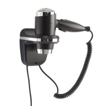 Scheda Gedy Phon 1600 W con Supporto a Parete Libeccio Nero