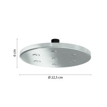 Scheda Gedy Soffione Ø22,5 cm 1 Getto Top 01 Tonic Cromo