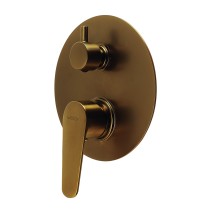 Scheda Gedy Miscelatore Incasso Doccia con Deviatore Como Oro Rosa