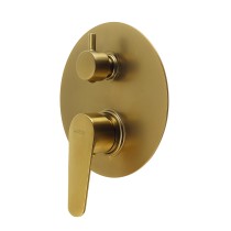 Scheda Gedy Miscelatore Incasso Doccia con Deviatore Como Oro Matt