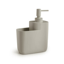 Scheda Gedy Dispenser con Porta Spugna Macaron Tortora Chiaro