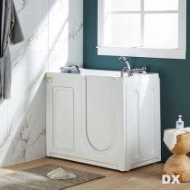 Scheda Vasca per Anziani Mod. Teti Porta a Dx